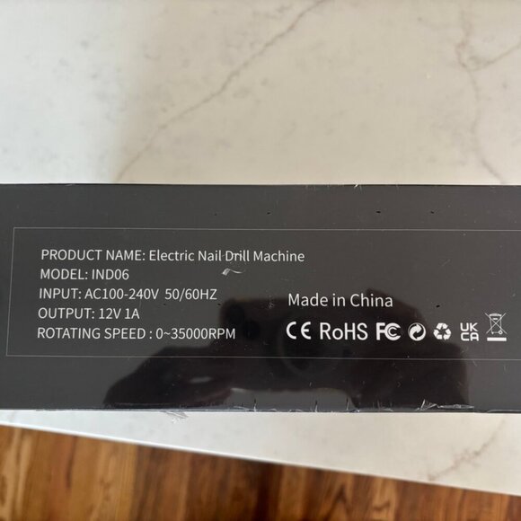 New MOOSEC Desktop Electric Nail Drill Machine - Picture 2 of 3